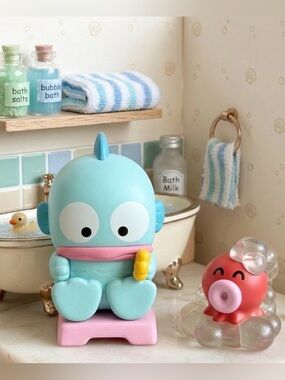Adorable Hangyodon with Sayuri 🐙 Bath Time Miniso Figure Set